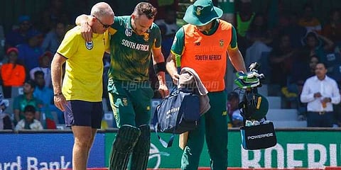 காயம் ஆறவில்லை: டு பிளிசிஸ்-க்கு மீண்டும் ரெஸ்ட்?