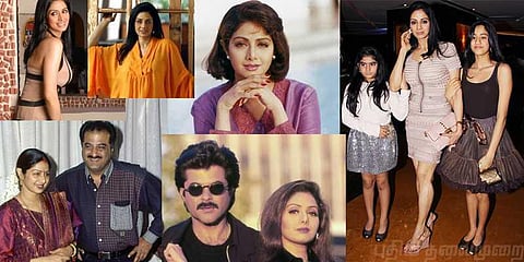 இதுவரை வெளிவராத ஸ்ரீதேவியின் சில புகைப்படங்கள்!