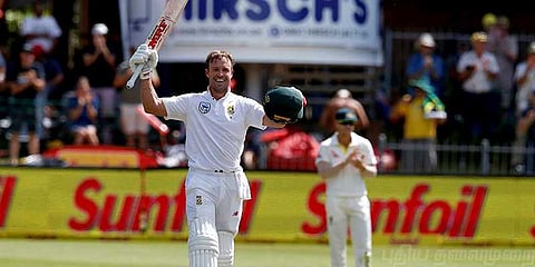 3 ஆண்டுக்கு பின் டிவில்லியர்ஸ் சதம்: வெற்றியை நோக்கி தென்னாப்பிரிக்கா