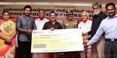 நேர்மைக்காக கொடுக்க வேண்டிய விலை பெரியது: கார்த்தி வேதனை 