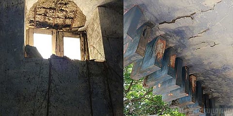 ஆபத்தான நிலையில் குற்றால பேரூராட்சி தங்கும் விடுதிகள்