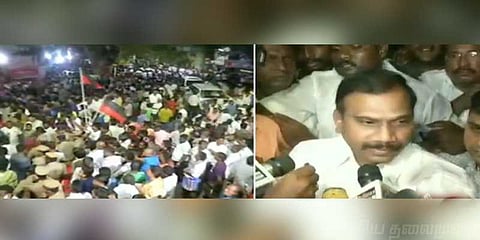 சிறு பின்னடைவு ஏற்பட்டது உண்மைதான் - ஆ.ராசா பேட்டி