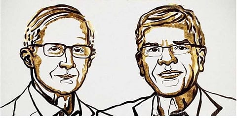 பொருளாதாரத்திற்கான நோபல் பரிசு இரண்டு பேருக்கு அறிவிப்பு