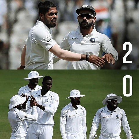 10 விக்கெட் வித்தியாசத்தில் வெற்றி ! தொடரை வென்றது இந்தியா