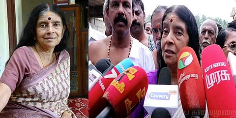 ''சபரிமலை விவகாரத்தில் மட்டும் வேகம் ஏன்?''  - திருவிதாங்கூர் மகாராணி கேள்வி