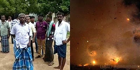 பட்டாசு வெடிப்பு விதிமீறல் : தமிழகத்தில் 100 பேர் மீது வழக்கு