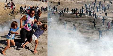 அகதிகளை விரட்டி அடித்த அமெரிக்கா - வைரலான பெண் பேட்டி 