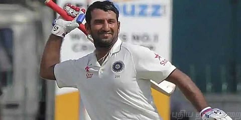 ஆஸி.க்கு எதிரான முதல் டெஸ்ட்: புஜாரா அபார சதம்!