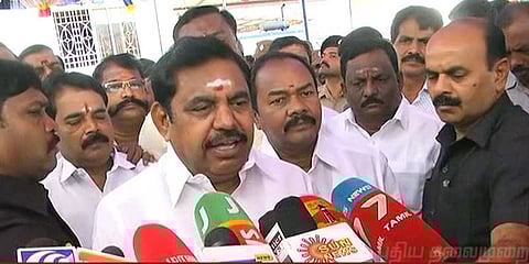 “எட்டுவழிச் சாலைக்கு 11% பேர்தான் எதிர்ப்பு” - முதலமைச்சர் பழனிசாமி