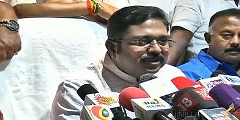 “அதிமுகவுடன் இணைவது தற்கொலைக்கு சமம்" டிடிவி தினகரன் 