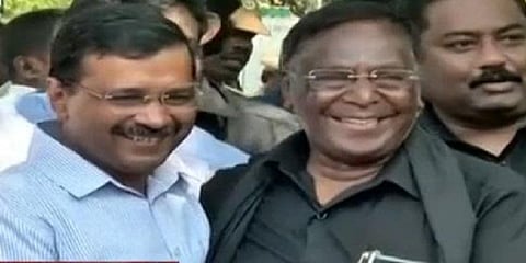 டெல்லி மக்களால் தோற்கடிக்கப்பட்டவர் கிரண்பேடி - அரவிந்த் கெஜ்ரிவால்