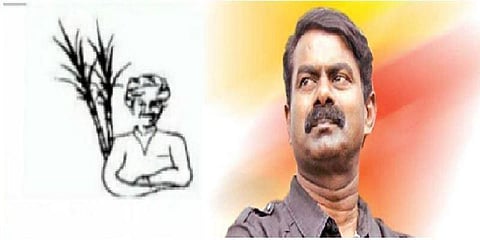 மக்களவைத் தேர்தல் : நாம் தமிழர் கட்சிக்கு ‘கரும்பு விவசாயி’ சின்னம்