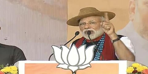 தவறை சரிசெய்யவே 5 ஆண்டுகள் : காங்கிரஸ் மீது மோடி விமர்சனம் 