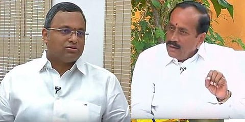 ஹெச்.ராஜா Vs கார்த்தி சிதம்பரம் - ஒரு நேரடிப் பேட்டி