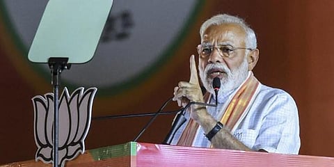 கடற்படை கப்பலை சொந்த வேலைக்கு பயன்படுத்தியவர் ராஜீவ் காந்தி : பிரதமர் மோடி