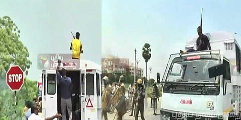 தூத்துக்குடி துப்பாக்கிச்சூடு நினைவு நாள் : 13 பேருக்கு கண்ணீர் அஞ்சலி