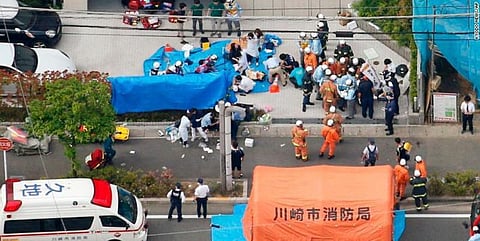 ஜப்பானில் மர்ம நபர் தாக்கி 2 பேர் பலி: பள்ளிக்குழந்தைகள் உட்பட 19 பேர் படுகாயம்!