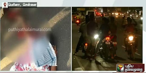 சென்னையில் 2 இளைஞர்கள் விபத்தால் உயிரிழப்பு - பைக் ரேஸ் விபரீதம் ?