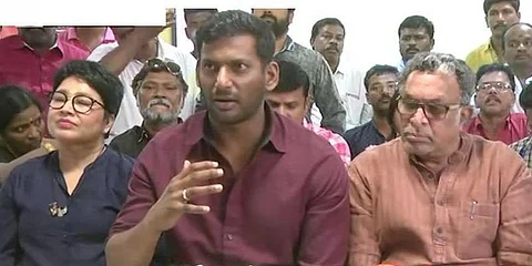 ராயப்பேட்டை எபாஸ் பள்ளியில் நடிகர் சங்கத் தேர்தல் ?