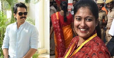 “நடிகர் கார்த்தியால் நிரூபிக்க முடியுமா” - காயத்ரி ரகுராம் கேள்வி