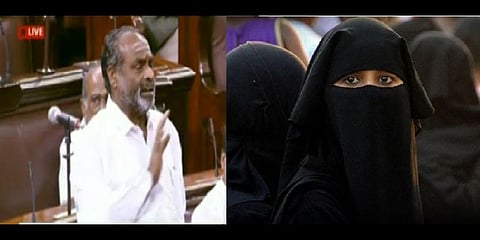 முத்தலாக் மசோதா : அதிமுக மாநிலங்களவையில் எதிர்ப்பு