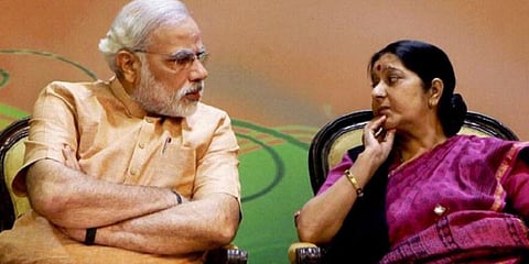 சுஷ்மா சுவராஜ் மறைவால் ஒட்டுமொத்த இந்தியாவும் வருந்துகிறது - பிரதமர் மோடி இரங்கல்