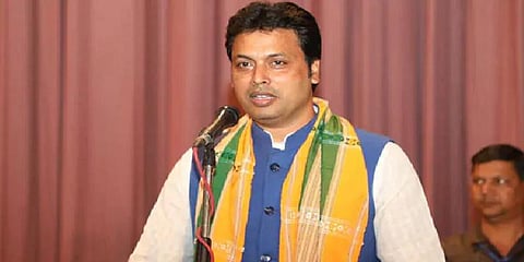 இந்தி தேசிய மொழியாவதை எதிர்ப்பவர்கள் நாட்டை நேசிக்காதவர்கள் - திரிபுரா முதல்வர்