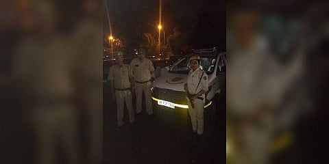 கடத்தப்பட்ட நபரை ஏழு நிமிடத்திற்குள் தேடிப் பிடித்த போலீஸ் 