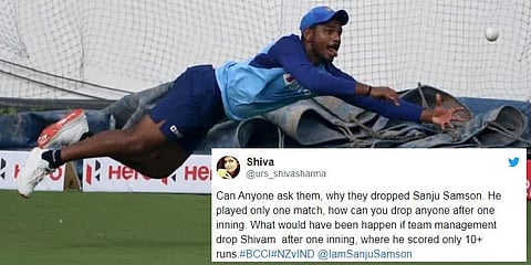 “ரிஷப்க்கு வாய்ப்பு கொடுப்பீர்கள்.. சஞ்சு சாம்சனுக்கு இல்லையா?” - கொதிக்கும் நெட்டிசன்கள்