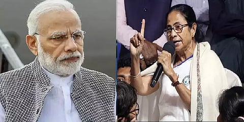 டெல்லி வன்முறையை திசைதிருப்ப கொரோனா பீதியை கிளப்புகிறீர்களா?: மத்திய அரசு மீது மம்தா சாடல்