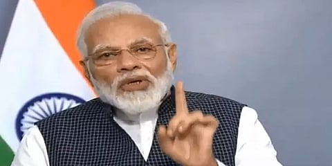 இன்று இரவு 8 மணிக்கு நாட்டு மக்களிடம் உரையாற்றுகிறார் பிரதமர் மோடி