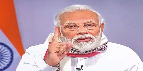 இன்றிரவு 8 மணிக்கு பிரதமர் மோடி உரை