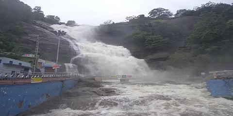 குற்றாலத்தில் விடிய விடிய மழை; அருவிகளில் கடும் வெள்ளப்பெருக்கு!
