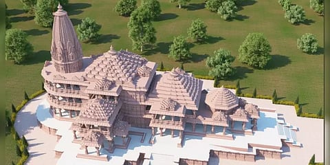 ராமர் கோயில் இப்படிதான் இருக்கும் ? : மாதிரி புகைப்படம் வெளியீடு