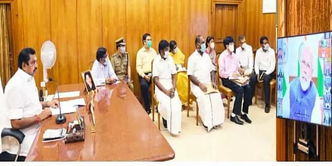 10 மாநில முதலமைச்சர்களுடன் பிரதமர் ஆலோசனை: முதல்வர் எடப்பாடி பழனிசாமி பங்கேற்பு