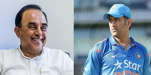 “2024 மக்களவைத் தேர்தலில் தோனி போட்டியிட வேண்டும்” - சுப்ரமணியன் சுவாமி