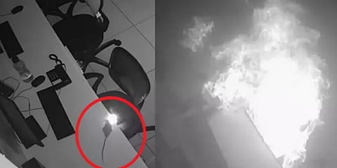 அது மின்கசிவு இல்லை.. எலி வைத்த தீ - சிசிடிவி காட்சியால் கண்டுபிடிக்கப்பட்ட உண்மை!!