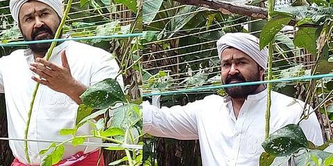 இயற்கை விவசாயத்தில் இறங்கிய மோகன்லால்..