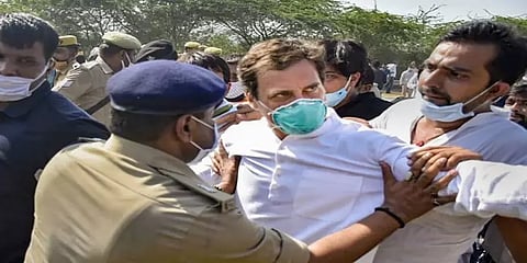 ஹத்ராஸ் பெண்ணின் குடும்பத்தை நான் சந்திப்பதை எந்த சக்தியாலும் தடுக்க முடியாது:ராகுல்காந்தி