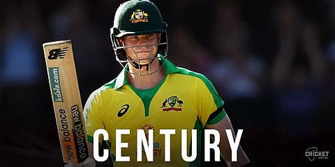 ஸ்டீவ் ஸ்மித் அபார சதம்: இந்தியாவுக்கு இலக்காக 375 ரன்கள் நிர்ணயிப்பு !