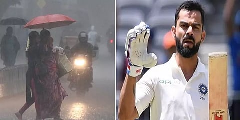 தமிழகத்தில் பரவலாக கனமழை.. முதல் டெஸ்ட் போட்டி.. சில முக்கியச் செய்திகள்!