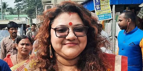 பாஜக எம்.பி.யின் மனைவி திரிணாமுல் காங்கிரஸில் ஐக்கியம்