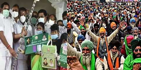 பொங்கல் பரிசுக்கு டோக்கன்... டெல்லி விவசாயிகள் போராட்டம்... முக்கியச் செய்திகள் சில!