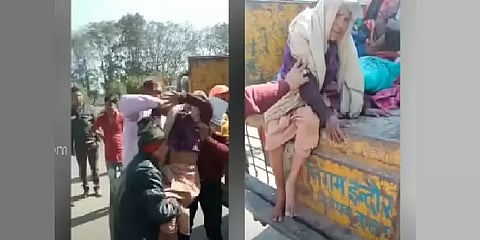 வலுக்கட்டாயமாக வெளியேற்றப்பட்ட ஆதரவற்றோர் - இந்தூர் மாநகராட்சியின் மனிதாபமற்ற செயல்!