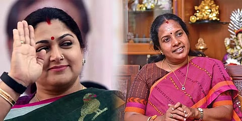 யார் சொன்னது குஷ்புவுக்கு வாய்ப்பில்லை என்று? - வானதி ஸ்ரீனிவாசன் கேள்வி