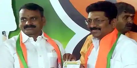 காலையில் கட்சியில் சேர்ந்தவருக்கு மாலையில் வாய்ப்பா? சரவணனுக்கு பாஜகவினர் எதிர்ப்பு