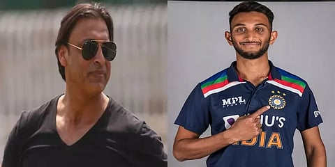 “ஒரு அதிசய வீரன்!” - பிரசீத் கிருஷ்ணாவை புகழ்ந்த ஷோயப் அக்தர்