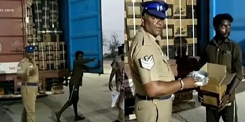 திண்டிவனத்தில் உரிய ஆவணங்களின்றி கொண்டுசெல்லப்பட்ட குக்கர்கள் பறிமுதல்