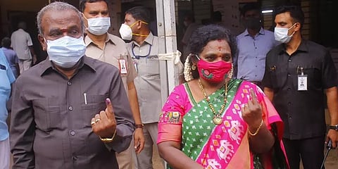 100% முகக்கவசம்; 100% வாக்குகள் பதிவாக வேண்டும் - தமிழிசை சவுந்தரராஜன்