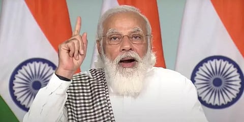 “கொரோனா இரண்டாவது அலையை எதிர்த்து போரிட வேண்டும்!” - பிரதமர் மோடி